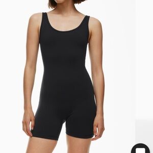 TNA shake it romper size small slate blue. Worn once. Open back.